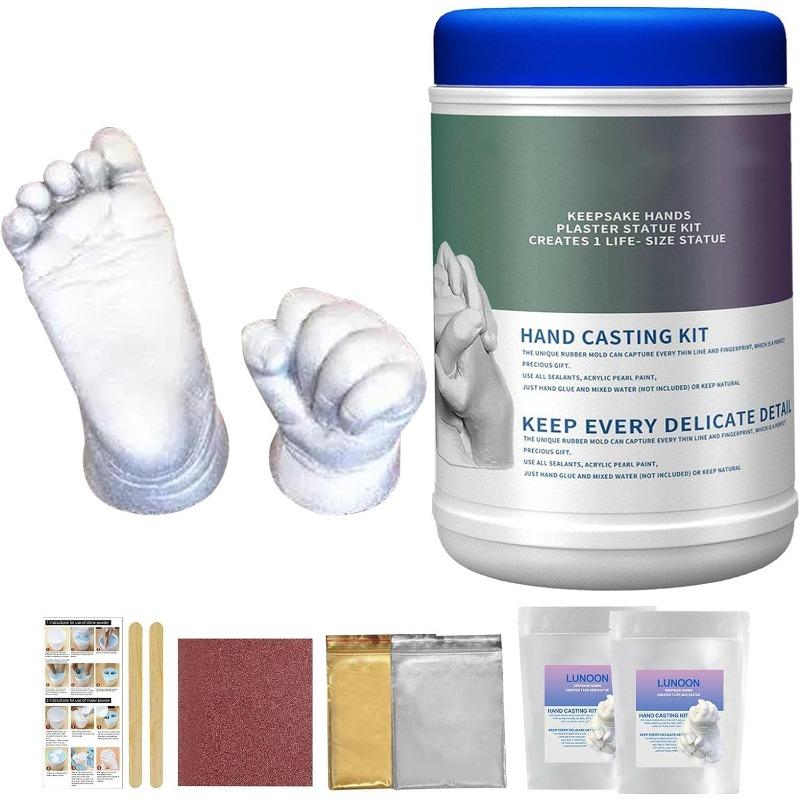 Couple Hand Mold Set, Plaster Hand Mold Casting Set for Holiday Events, Weddings, Couple Gifts