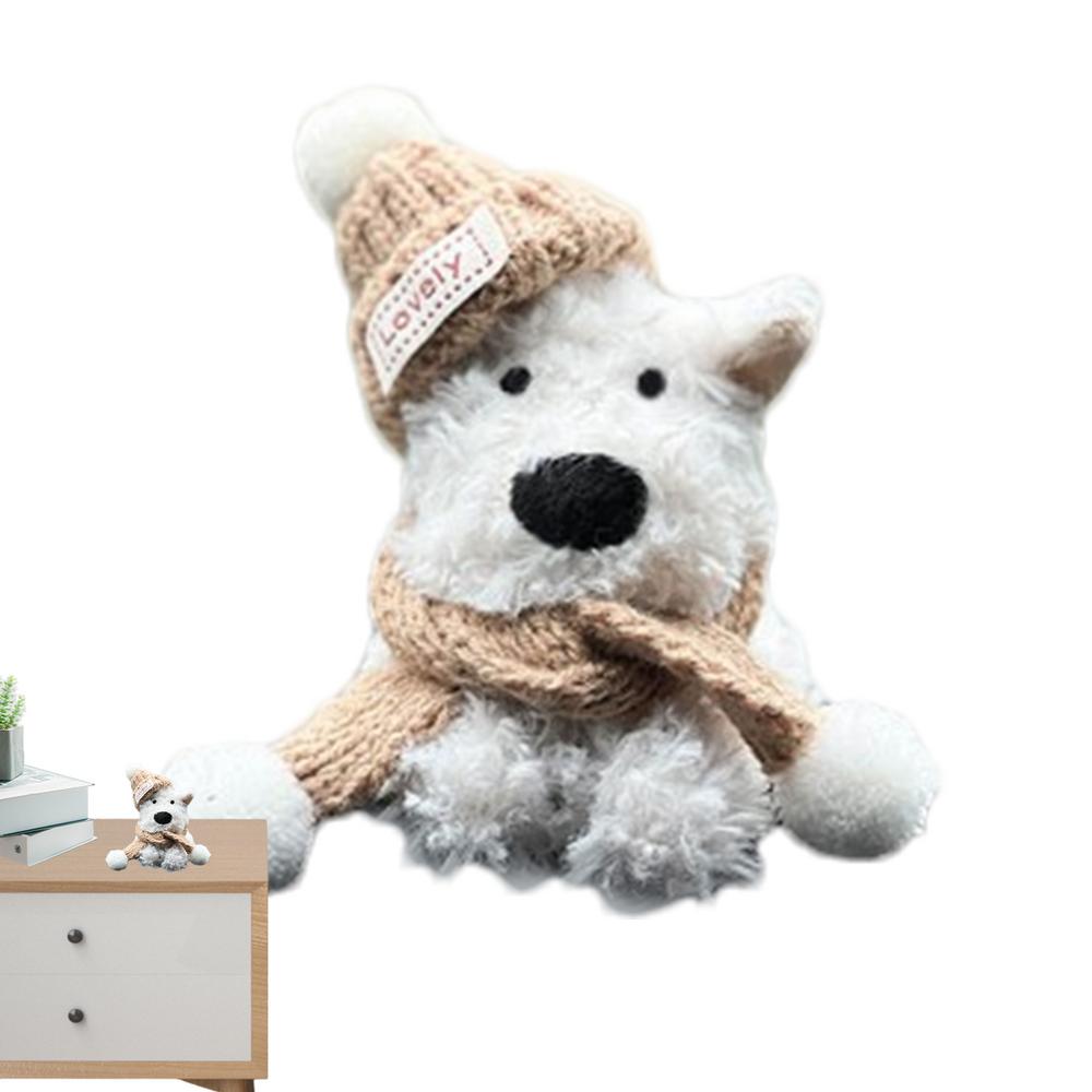 Для ознакомления с описанием Украшение центральной консоли автомобиля Декоративное украшение автомобиля Плюшевая собака Многофункциональные декоративные элементы для автомобиля