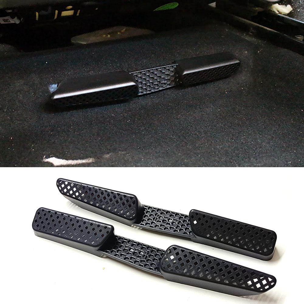 Для Seat Leon MK2 MK3 2005-под сиденьем, пол, кондиционер, вентиляционная решетка, защитная крышка, Стайлинг автомобиля