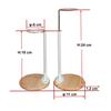 Wooden Base Doll Stands Adjustable Action Figure Stand New Doll Display Holder  Organizer Bracket