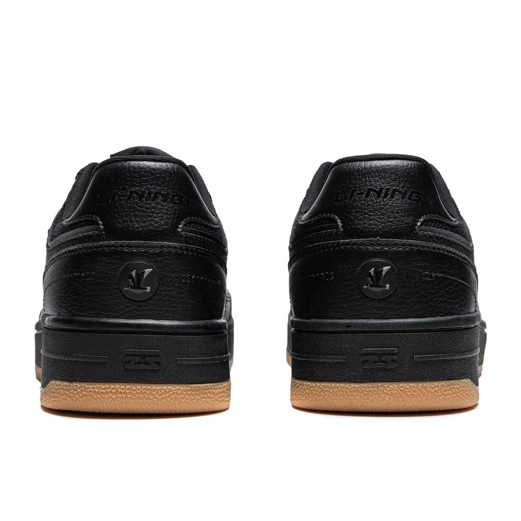 LiNing Tianji Slip Resistant Abrasion Resistant Skateboard Shoes Men's Black