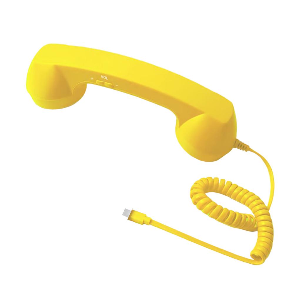 Retro Phone Handset cellphone Landline Converter for iPhone&Android, Type-C/Wireless Bluetooth Old Fashioned Telephone Receiver