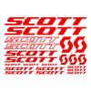 30 см 21 шт. для SCOTT BIKE FRAME НАКЛЕЙКИ ЛИСТЫ ДЛЯ ВЕЛОСИПЕДОВ ВЕЛОСИПЕДОВ ВЕЛОСИПЕДОВ Товары Аксессуары Чехол для автомобиля Царапины Индивидуальность, ПВХ