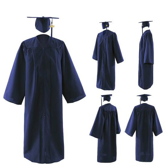 Выпускной мантии, шапочка с кисточками, комплект для выпускного 2025 года, костюм для переодевания, академическое платье унисекс для старшей школы и университета