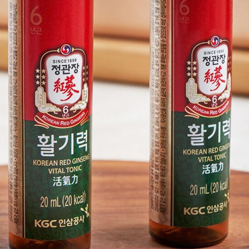 CheongKwanJang Vitality 20ml X 30bottles*2set Packaging Shopping Bag Red Ginseng Gift