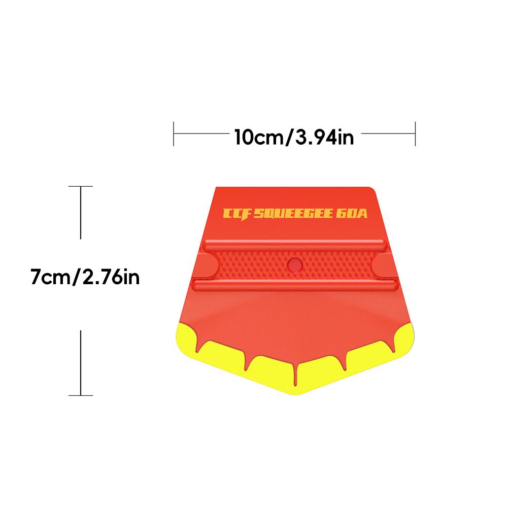 1PC Car Film Squeegee Dual-Blade Magnetic Color Change Film Tucking Edge Sealing Bubble Removal Tool