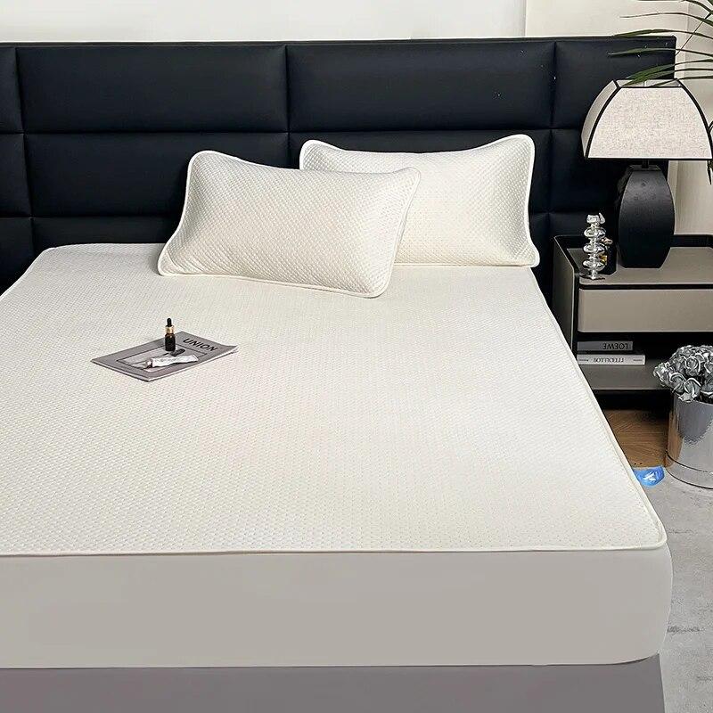 Охлаждающий наматрасник, протектор, ультразвуковая технология, стеганый наматрасник, наволочка, дышащий прохладный коврик, простыня