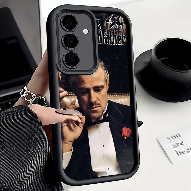 Phone Case for Samsung Galaxy S26 S25 Ultra S24 FE The Godfather TV Shell S23 Plus S22 + S21 S20 5G Soft Silicone Funda