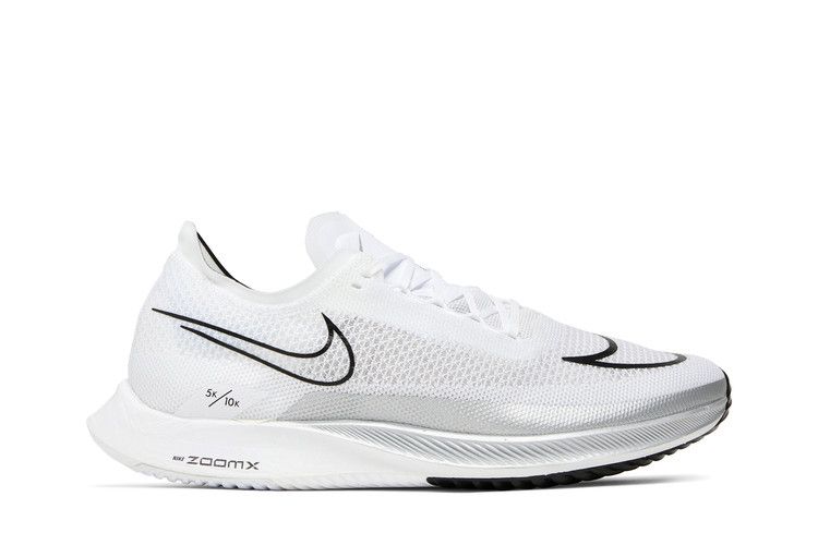 Nike ZoomX Streakfly Премиум Белый Металлик Серебристый