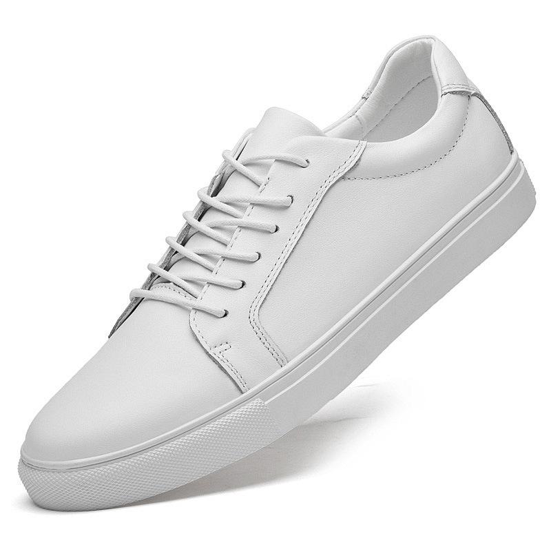 Мужская обувь на весну-лето Маленькие белые кеды Большой размер Износостойкие и дышащие Синий тренд Универсальные Транспорт