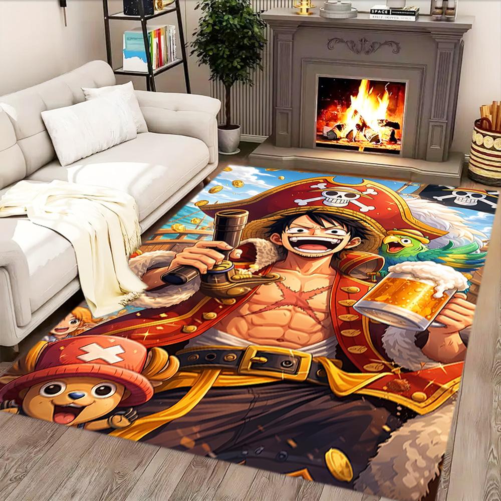 One Piece Adventure for Living Room rug, Bedroom, Study Room, Hallway Decoration, Perfect for Home Decoration or Holiday Gifts
