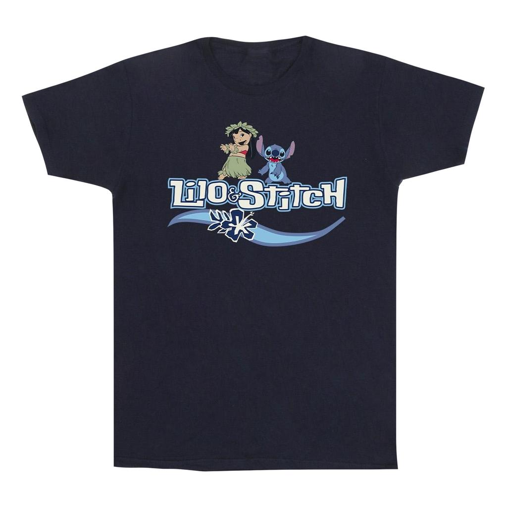 Disney Mens Lilo And Stitch Characters T-Shirt