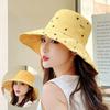 Sunscreen Bucket Hat Print Fishermen Cap Fashion Panama Hat  Outdoor