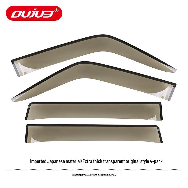 Dongfeng Mengshi M817 Window Rain and Sun Visors - Weather Shields and Exterior Decor Accessories