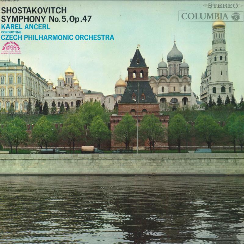 LP Record KAREL ANCERL - Shostakovich: Symphony No. 5, Op. 4 OS655S COLUMBIA 1966 Japan Classical Used