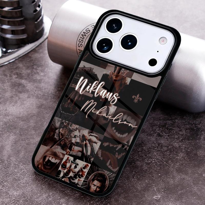 Чехол для телефона Клаус Майклсон Дневники Вампира для iPhone 17 16 15 Pro Max Air 14 13 12 11 Plus Ударопрочный чехол