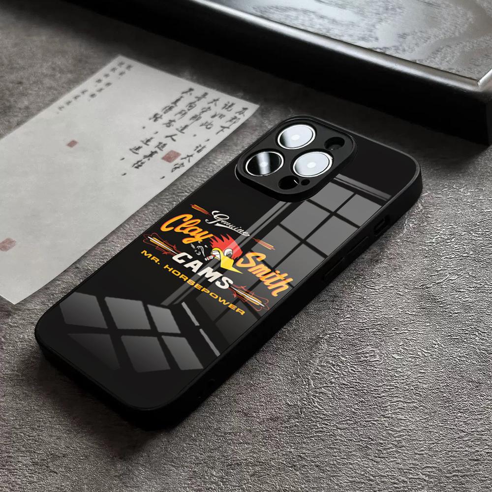 Mr Horsepowers Phone Case For iPhone 18 16 Pro Max 15 Plus 14 Pro 12 11 13 Mini X XR XS Max 8 7 Plus SE Glass Cover