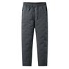 Men's Thermal Fleece Large Size Sweatpants Plush Thickening Cotton-padded Trousers Casual Pants