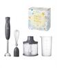 Блендер BRUNO для детского питания, ручной миксер, миксер, ручной блендер, для измельчения льда, смешивания, взбивания, 5 функций, подарочный уголь, 1705424, многофункциональный миксер
