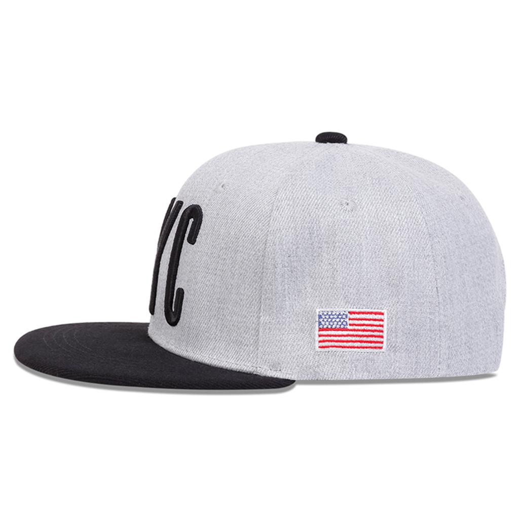 Детская бейсболка с вышивкой американского флага в стиле хип-хоп, модная кепка с плоским верхом, для занятий спортом на открытом воздухе, солнцезащитные кепки для мальчиков и девочек
