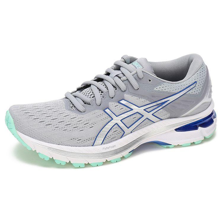 Asics GT-2000 9 Легкие Дышащие Низкие Кроссовки Женские кроссовки Дымчато-серый 1012A859-023