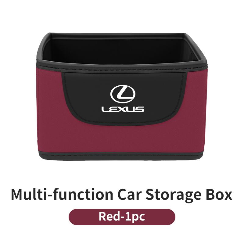 AIV1 Car Trunk Organizer Box Console Tools Storage Case Bag Interior For Lexus CT ES GS NX IS250 CT200h IS300h ES300h RX400h NX300h I