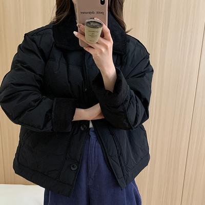 Женская укороченная куртка в стиле пэчворк, осенне-зимняя женская куртка с хлопковой подкладкой, легкое пальто с карманами и длинными рукавами, теплое дизайнерское пальто