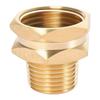 Brass Garden Hose Adapter 3/4 GHT Female To 1/2 NPT Male Connector Leak Proof Fitting For Garden Irrigation Pipe Adapter