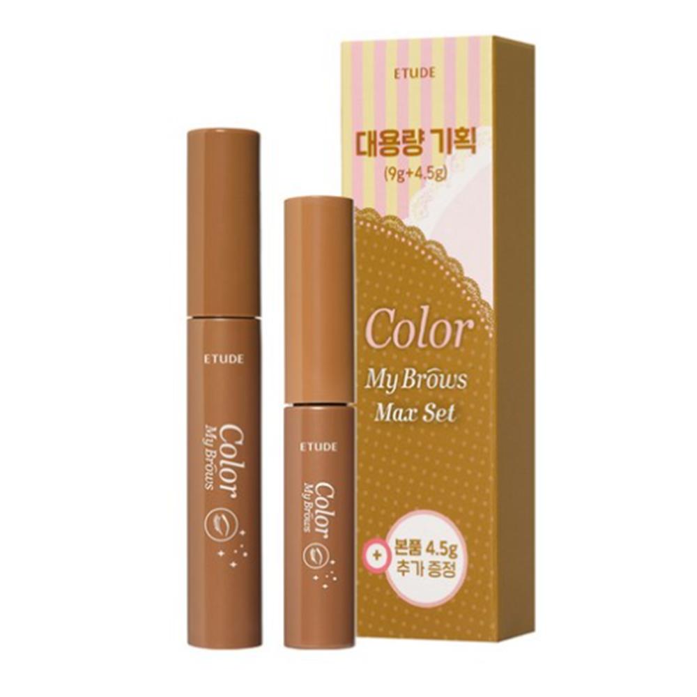 Etude Набор накладных бровей Innocence False Brow Collar 4,5 г + 9 г, большой емкости, нет. 2 светло-коричневых, 1 набор
