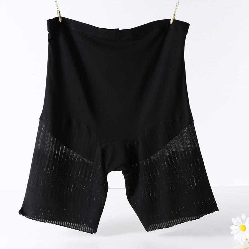 Fat Versized Briefs Anti Glare Safety Lingerie with Knickers High Waist Panties Women