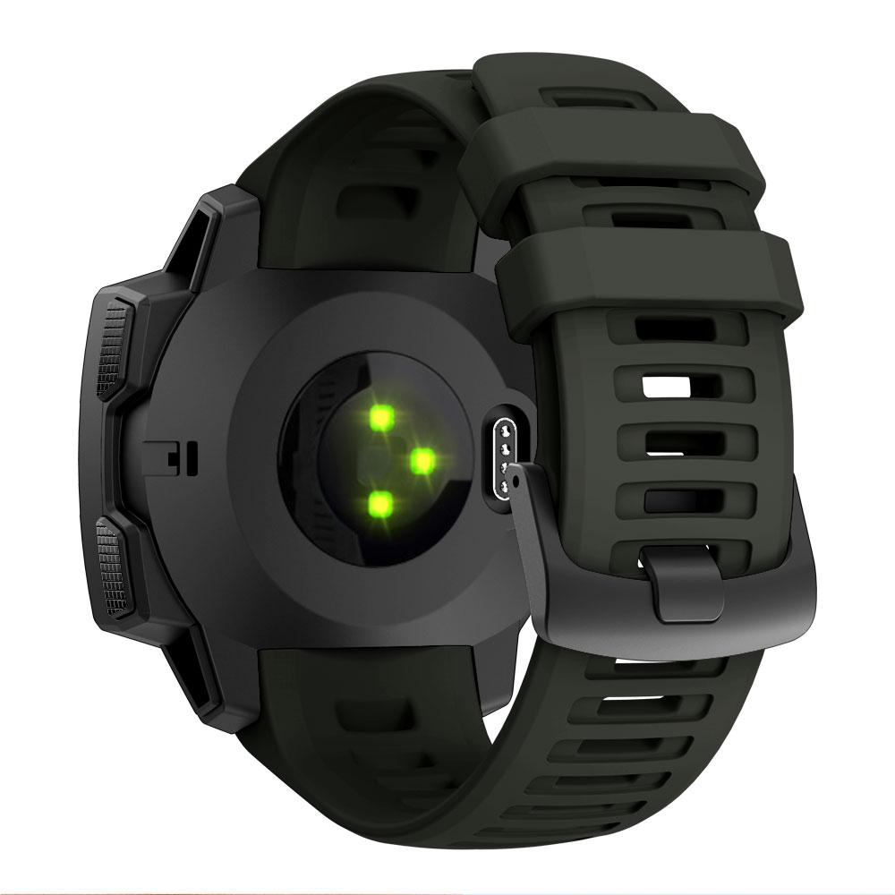 22 мм спортивный силиконовый ремешок для часов Garmin Instinct сменный ремешок для запястья умный ремешок для запястья