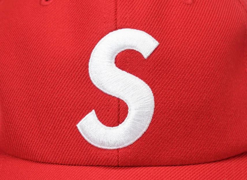 Supreme Всемирно известный 6-панельный S-лого (26СС) """Красный"""