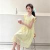 Girls' Summer Sweet Dress with Flying Sleeves