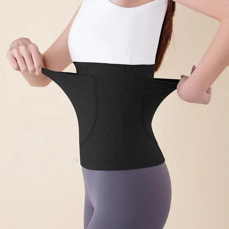 Men's and Women's Thermal Waist Belt with Pouch Warm The Stomach, Ward Off The Cold Heat Therapy To Prevent Chills Supports The Lower Back