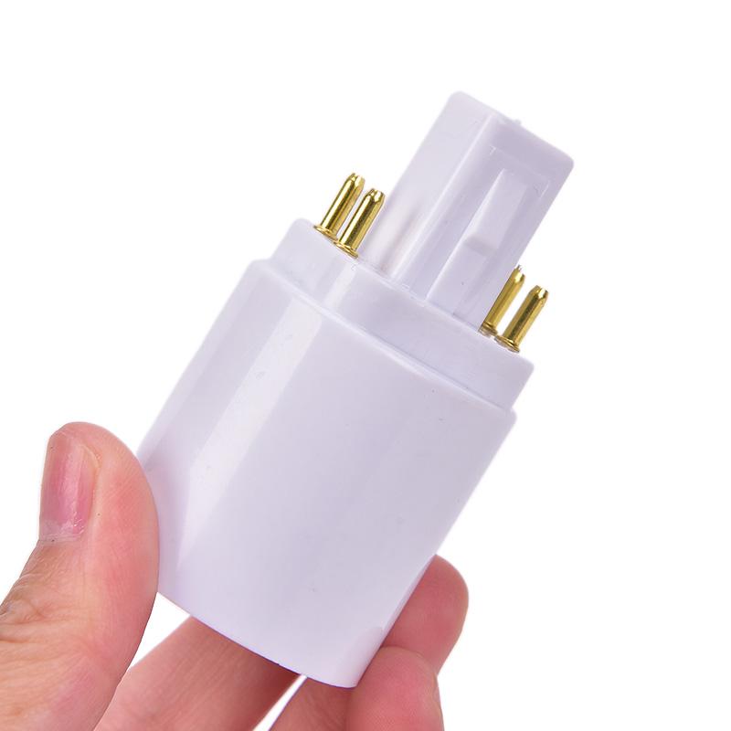 Переходники с цоколя G24 на E27 для лампочек, цоколь для лампочек, конвертер для галогенных ламп