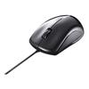 BUFFALO Wired Laser 3 Button Mouse Black BSMLU108BK