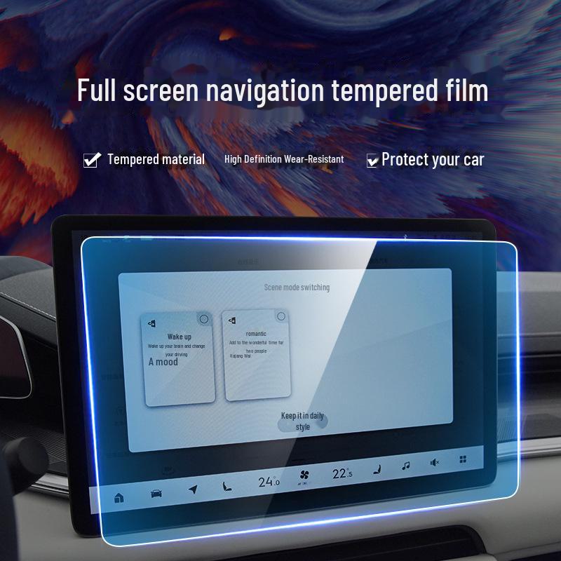 Zeekr 001 Navigation and Instrument Screen Protection Film Set