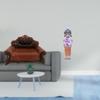 Миниатюрный диван-кушетка Одиночное кресло Модель Аксессуар для DIY Мебель Комната для Микро-ландшафта Подарок