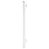 Retractable Baby Gate, Extends to 1450 mm Wide, 980 mm Tall, with Security Lock, Easy to Use, Walk Through Without Tripping, Mesh Dog Gate for Stairs,