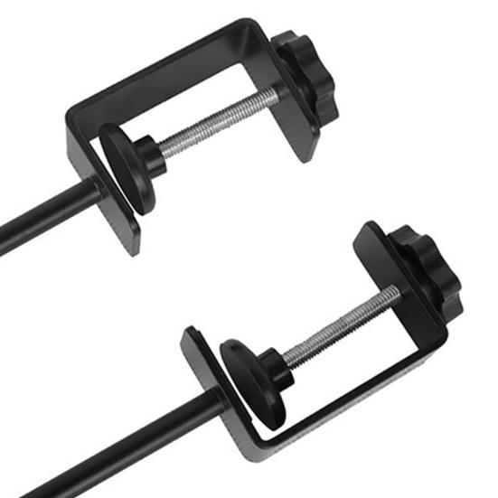 Craft Paper Roll Holder Painting Craft Packaging Paper Roll Holder with Adjustable Clamp Tabletop Paper Dispenser for 0-1.8" Tables