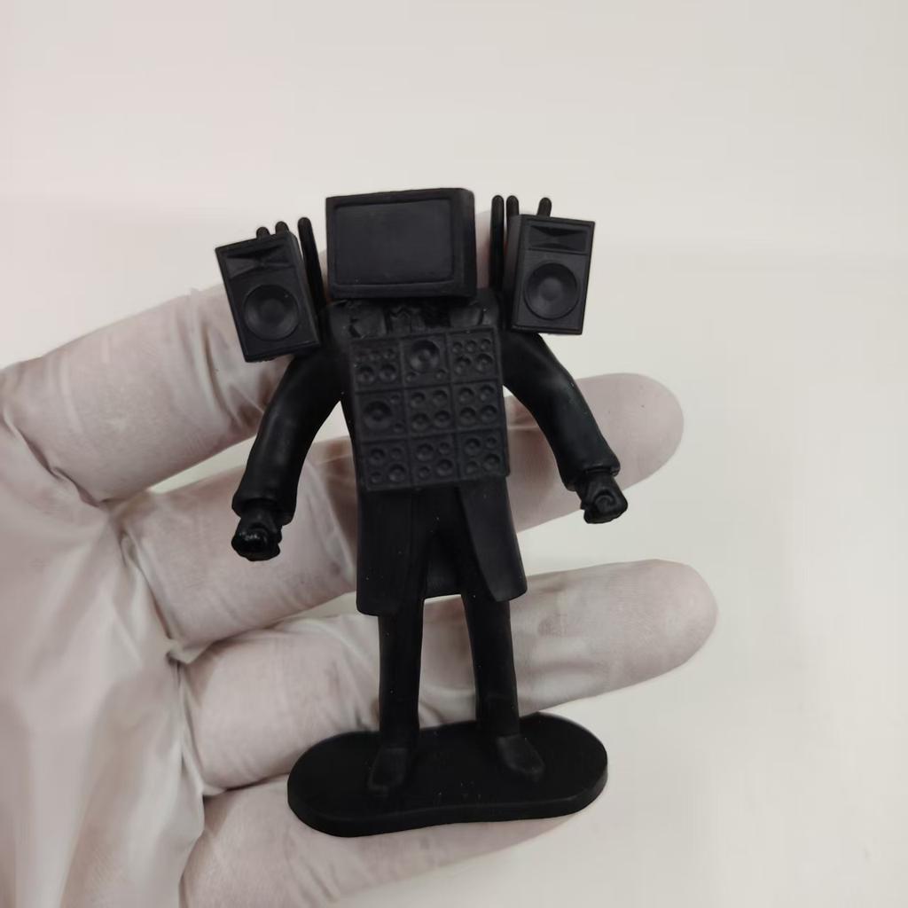 Оригинальная Фигурка Человек-Скибиди Туалет Человек-Камера Человек-ТВ Человек-Динамик Модель Фигурки Действия Украшения ПВХ Кукла Игрушка Забавный Подарок для Детей