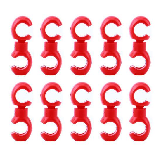 Yousheng 10Pcs Bike Cable S Style Clip Universal MTB Road Mountain Bicycle Shift Brake Cable Clamp Buckle Housing Hose Guide Clasp Bike Accessories