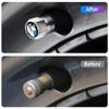 4 шт. Металлические колпачки на ниппель колеса автомобиля для BMW M M3 M5 F10 F30 F20 E28 E30 E34 E36 E39 E46 E91 Performance X1 X2 X5 54A