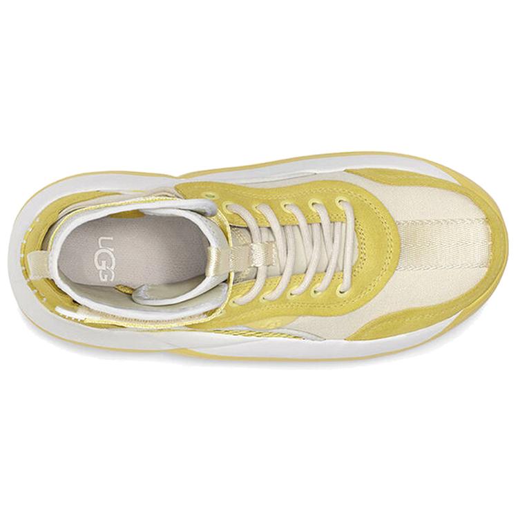 UGG La Cloud Hi Белый Желтый Женский 1108914-MWSS