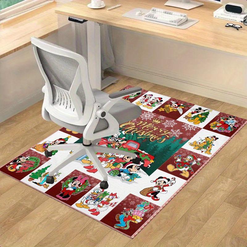 1pc,"Mickey Mouse Christmas Decorations - Festive Holiday Carpet for Home, Office, Chair Cover, Outdoor Use & Gift Idea"H235