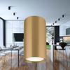 Plafonnier alu GAMA-5510C rond GU10 35W Bronze