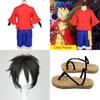 Завораживающий костюм Манки Д. Луффи из One Piece в Новом Мире для Хэллоуина и косплея
