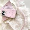 Розовые Точки Звезды Музыкальные Ноты Кошка Чехол для Телефона для iPhone 17 16e 16 15 14 13 12 11 Pro Max X XR Air Plus Роскошный Прозрачный Мягкий
