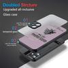 Lebanon Flag Phone Case Glass For iPhone 17 16 Promax 15 13 Pro 14 Plus 17 Pro 12 mini Galaxy S25 24 23 Black Covers