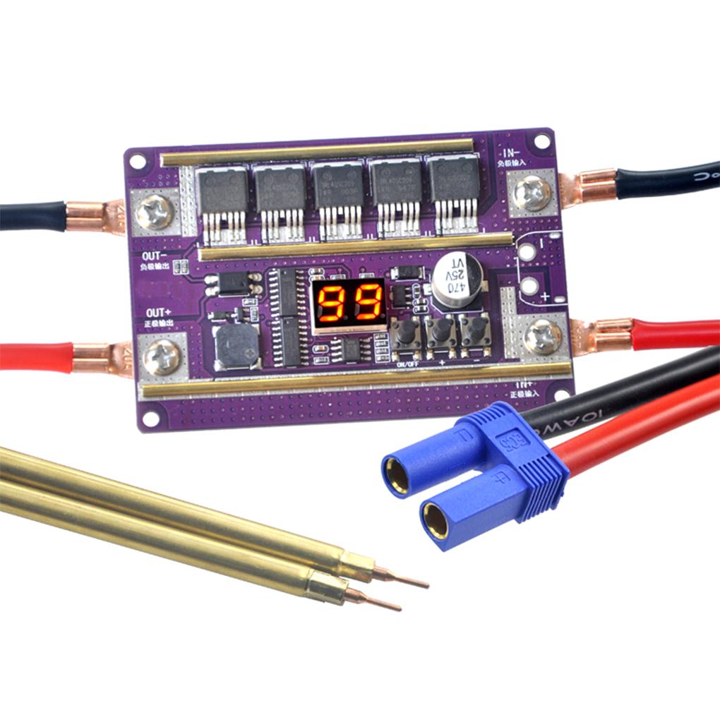 Панель управления, точечный сварочный аппарат, регулируемый, 99 передач, 0,05-0,3 мм, комплект, портативные аксессуары для сварки на литиевой батарее без оболочки